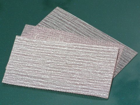 Abranet 125 x 70mm pads. Pack of 5