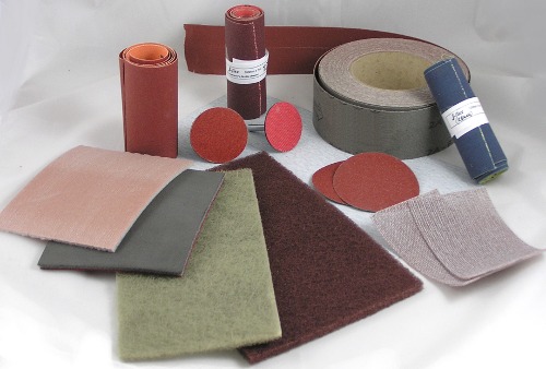 group of sanding and abrasive products